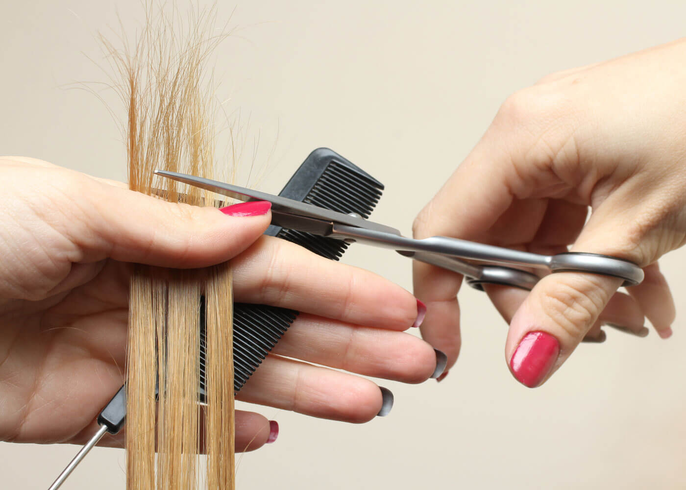 keratin treatment and haircut