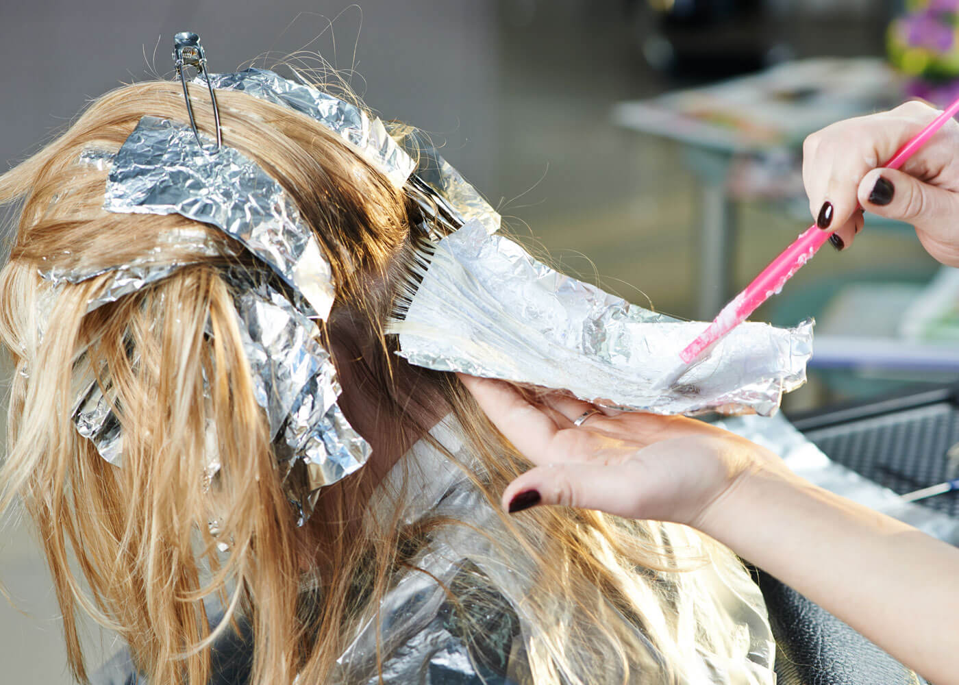 keratin treatment after bleaching