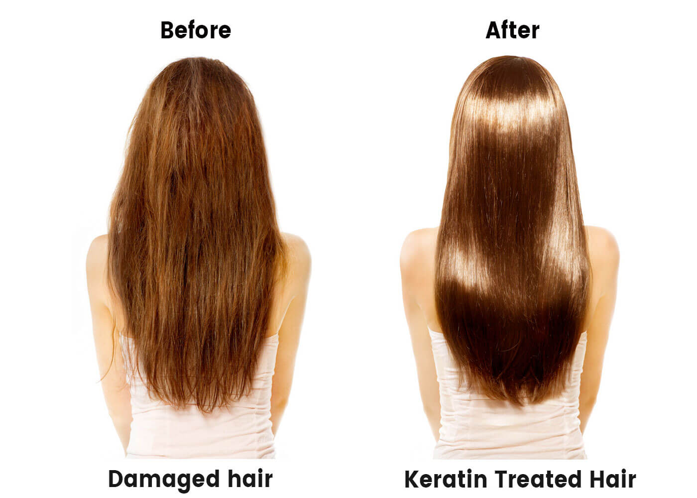 keratin damage hair repair