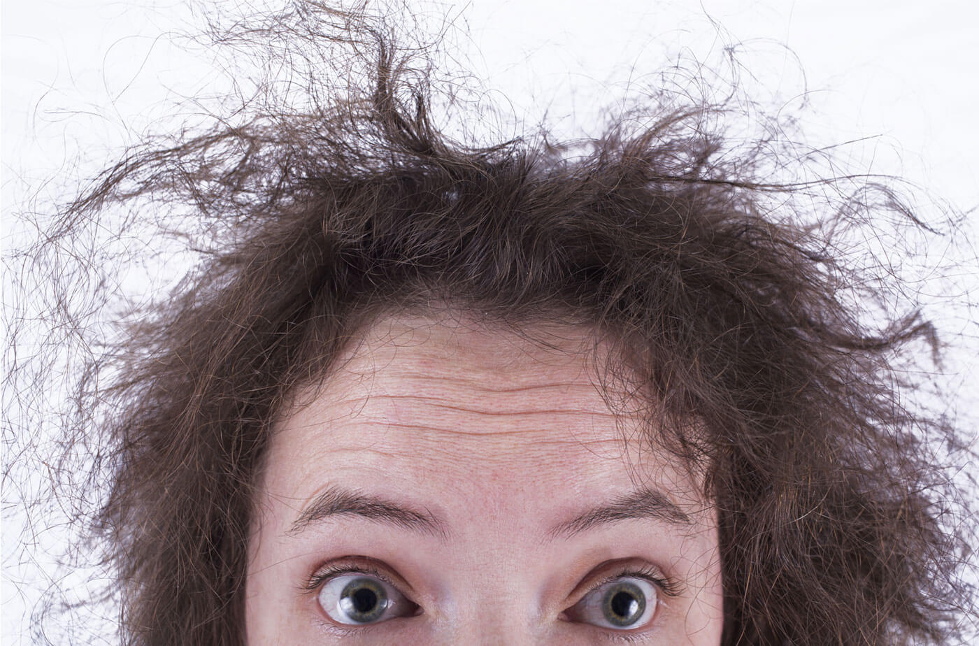 keratin treatment frizzy hair
