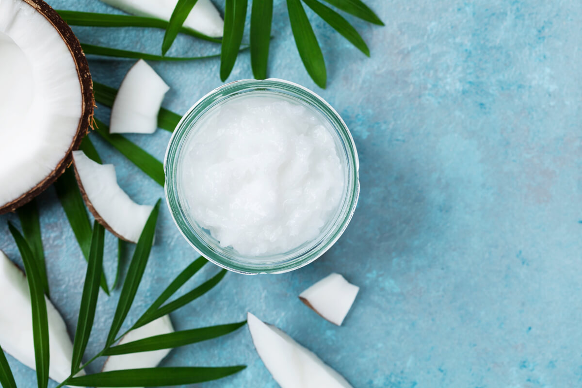 use coconut oil for brazilian treatment
