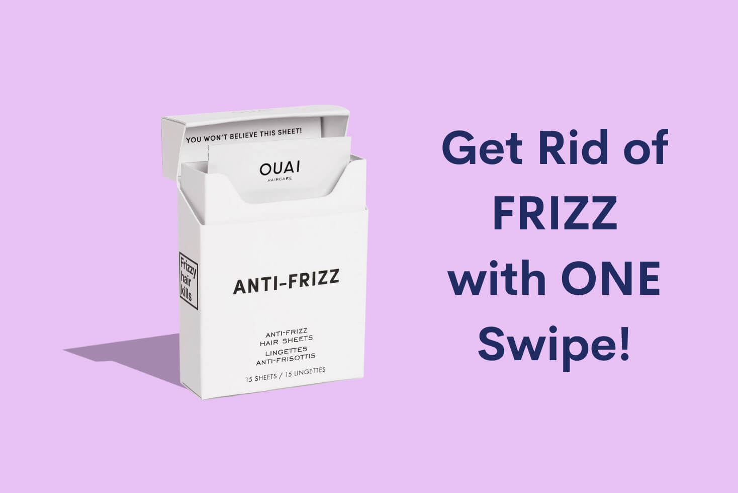 Anti Frizz Hair Sheets – A Genius Way to Swipe The Frizzies Out!