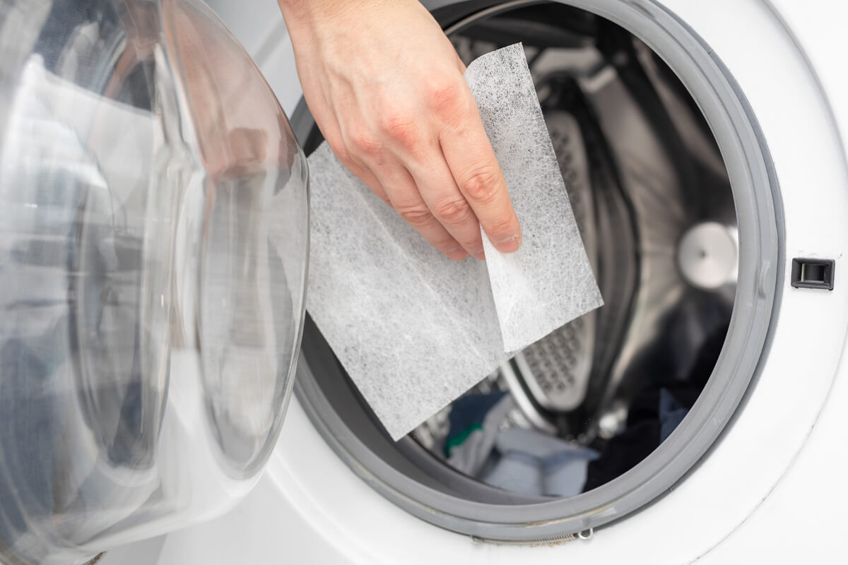 softener fabric for frizzy hair dryer sheets for static hair