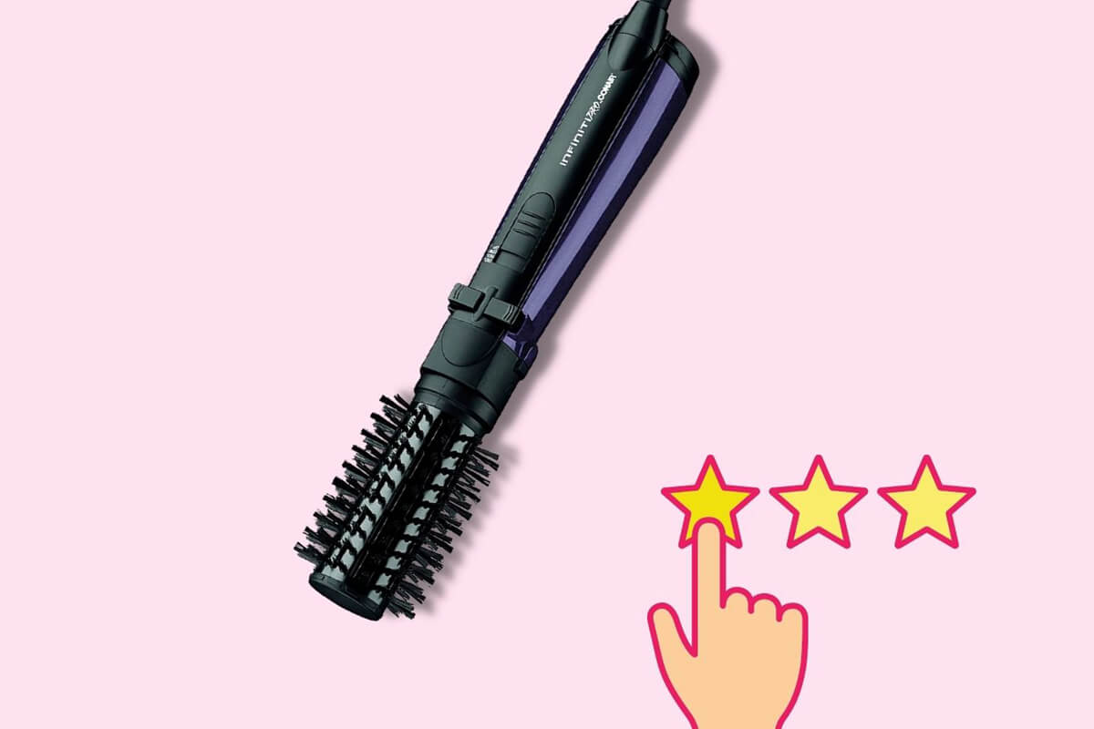 Conair frizz free hot brush review Infinitipro by conair reviews