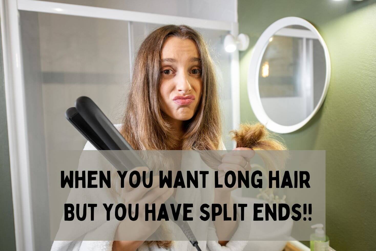 How to Cut Split Ends Without Losing Length