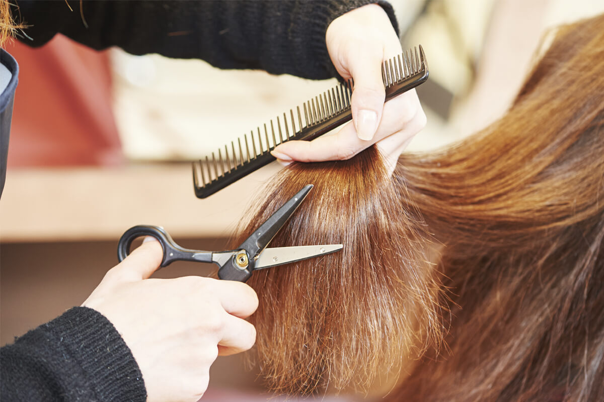 Retain length after trimming split ends