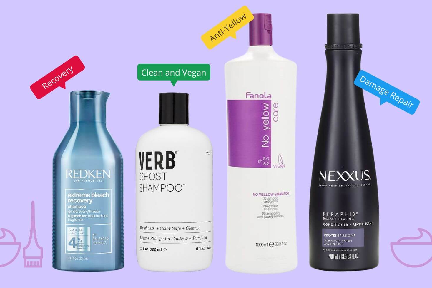 15 Shampoos for Bleached Hair: Recovery, Toning, Neutralizing