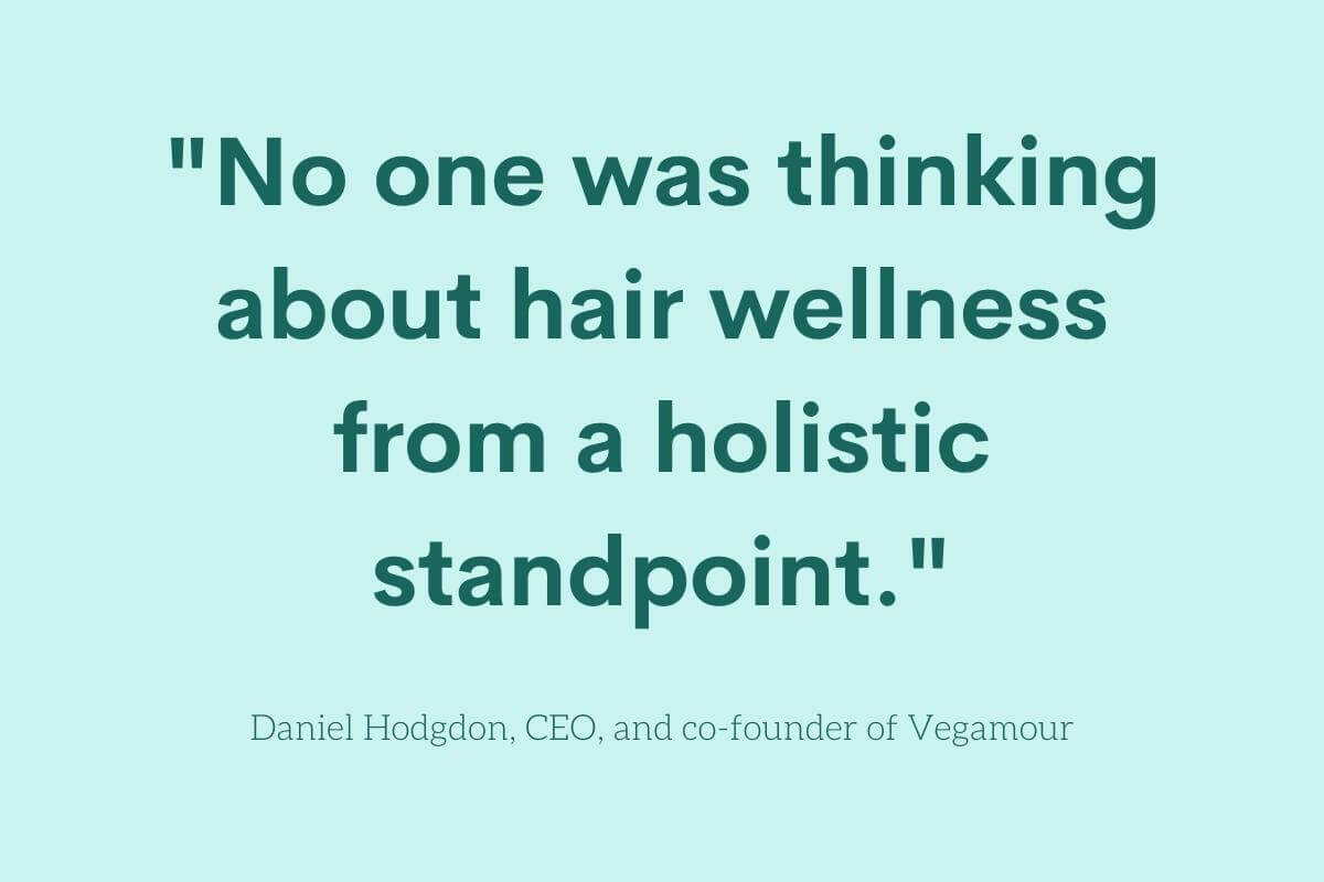 vegan and gluten-free formula for hair and scalp