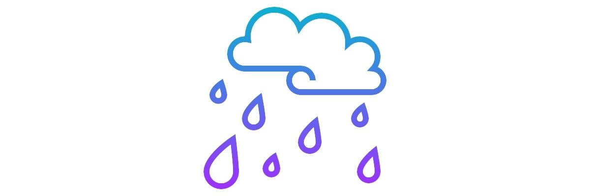 how to avoid frizzy hair in the rain