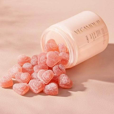 Vegamour biotin everyday use gummies
