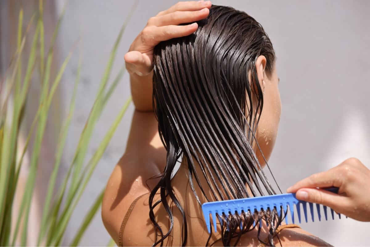 maximizes hair hydration