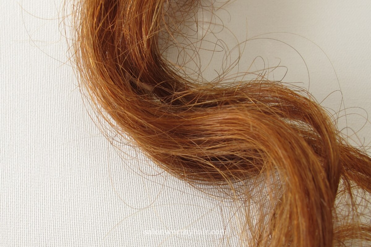 a swollen hair fiber when soaked with water can indicate high hair porosity levels