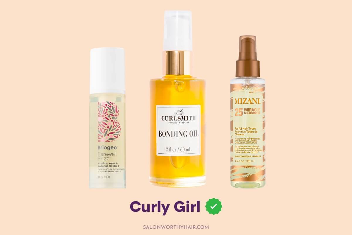 best curly girl approved hair oils