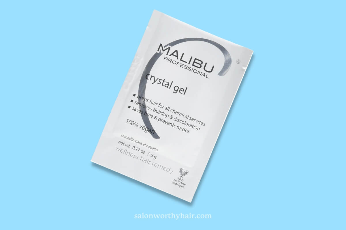 Malibu Crystal Gel Treatment: Instant Hair and Scalp Demineralizer