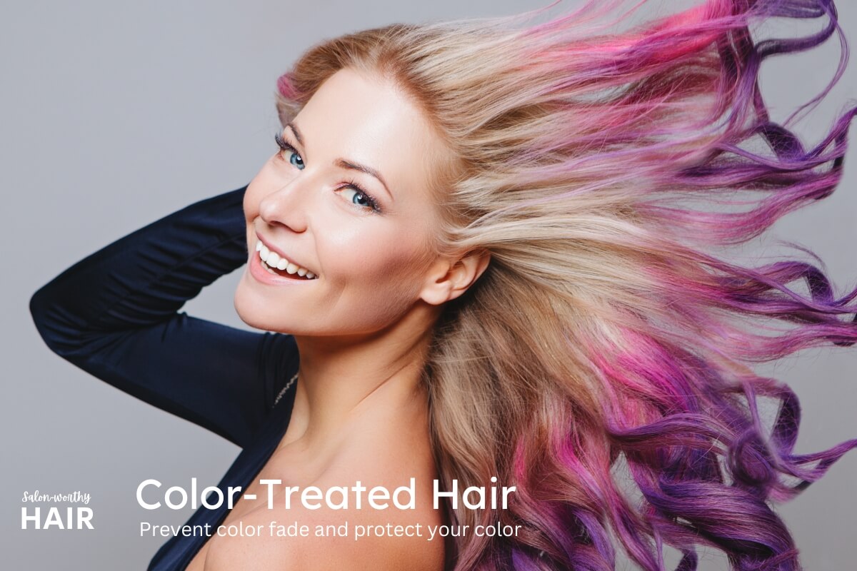 colored hair
