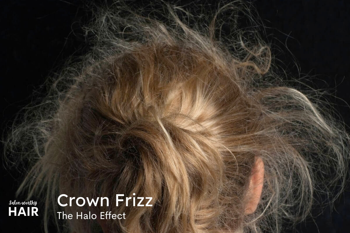 how to stop crown from frizzing