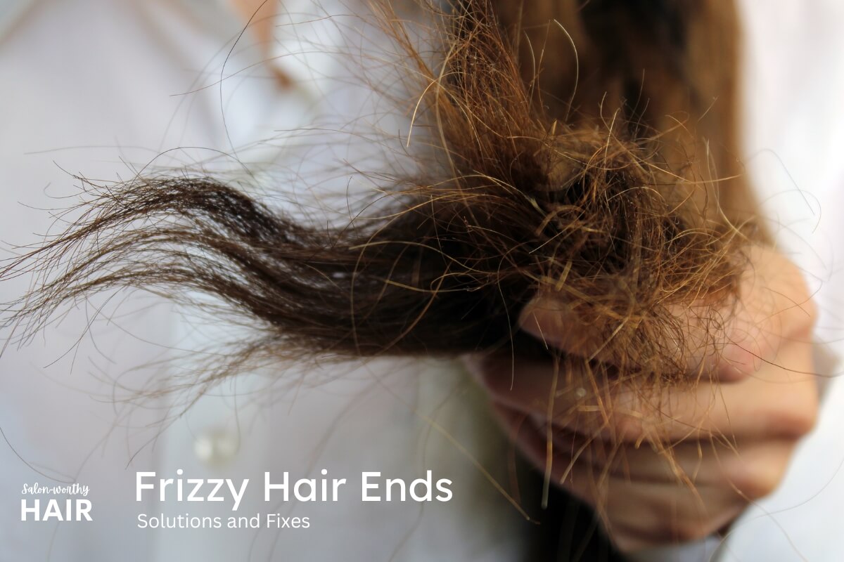 frizzy and dry hair ends solutions