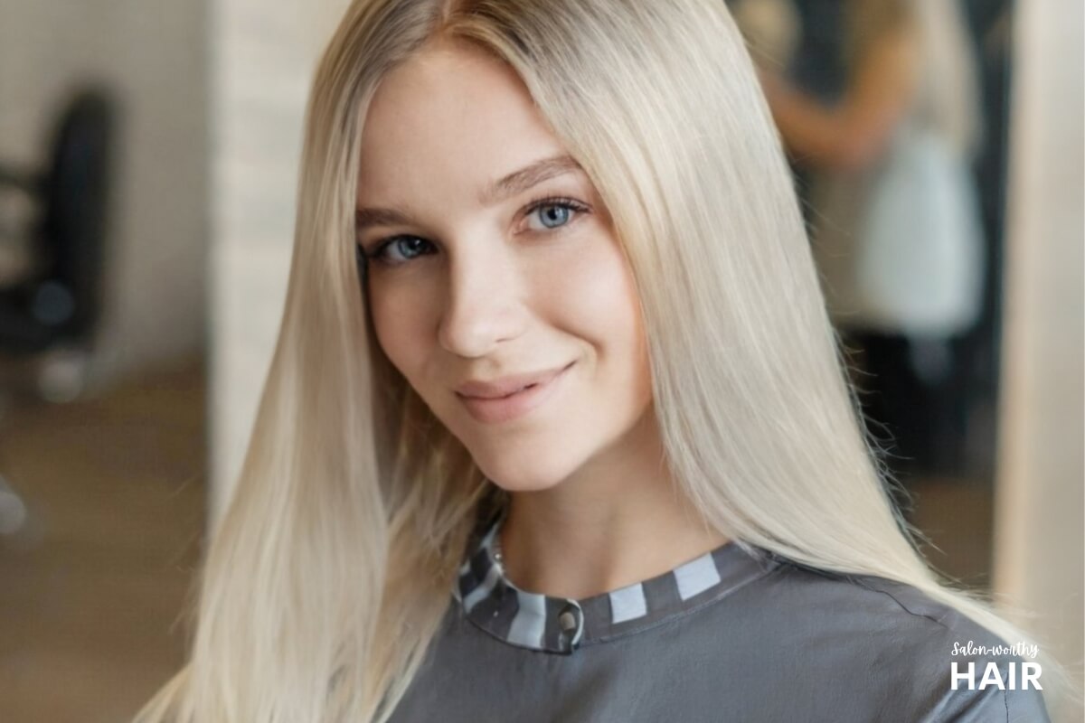 Neutral blonde has a balanced hue; neither too warm nor ashy